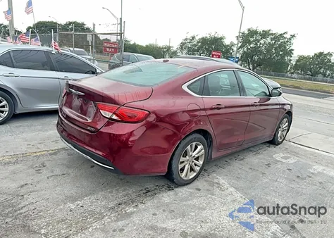 2015 Chrysler 200 Limited from USA, damaged, VIN 1C3CCCAB0FN616304